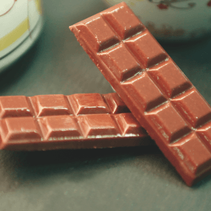 Tablettes de chocolat au lait
