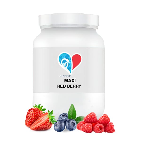 MAXI RED BERRY Shaker de protéines goût fruits rouges pour maigrir et stabiliser