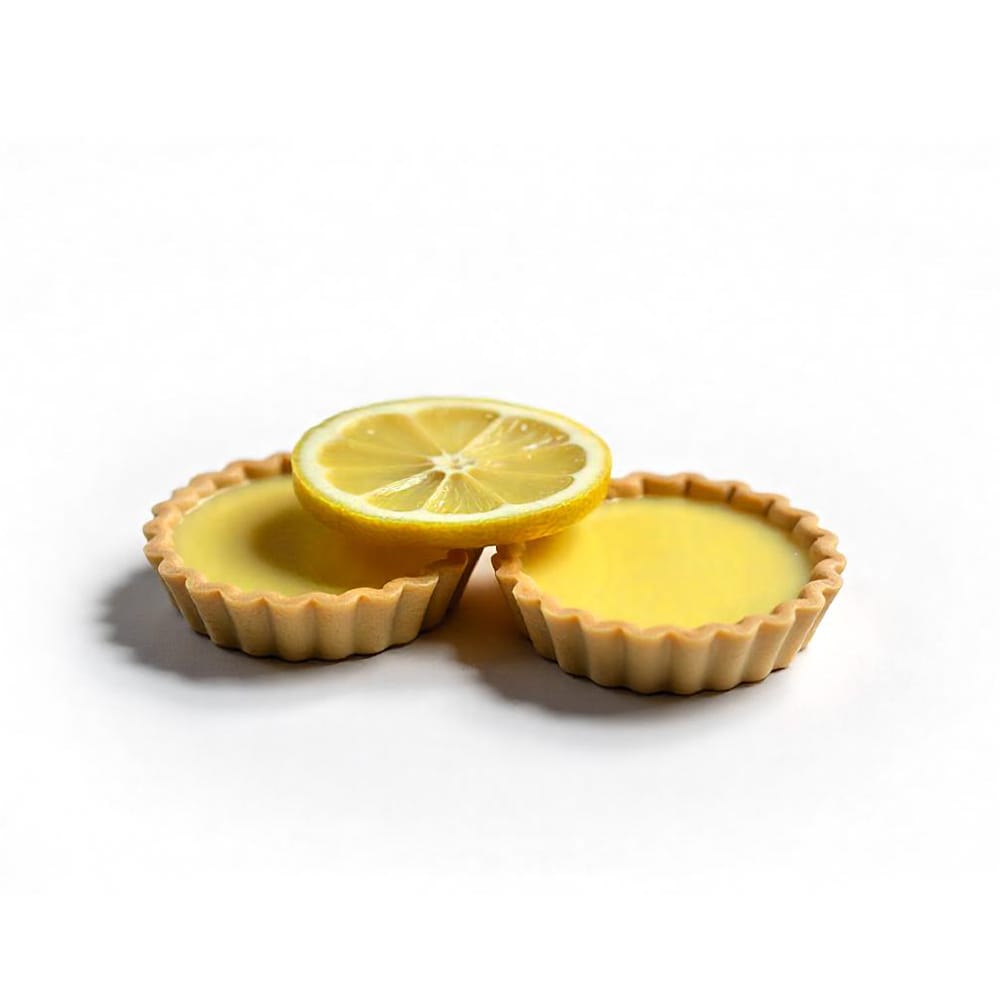 Tartelette citron protéinée Tartelette de régime sans sucre et riche en protéines